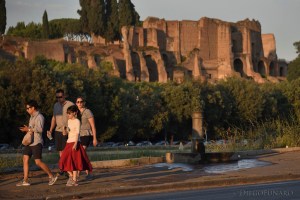 Una fontanella al Circo Massimo