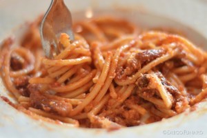 arrotolare gli spaghetti è un'arte
