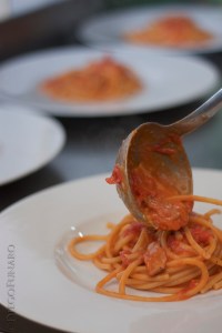 A roma è molto diffusa la pasta all'amatriciana