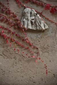 Le mura del Villino Latini