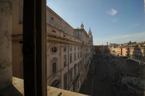 Vista su Piazza Navona da Palazzo Braschi